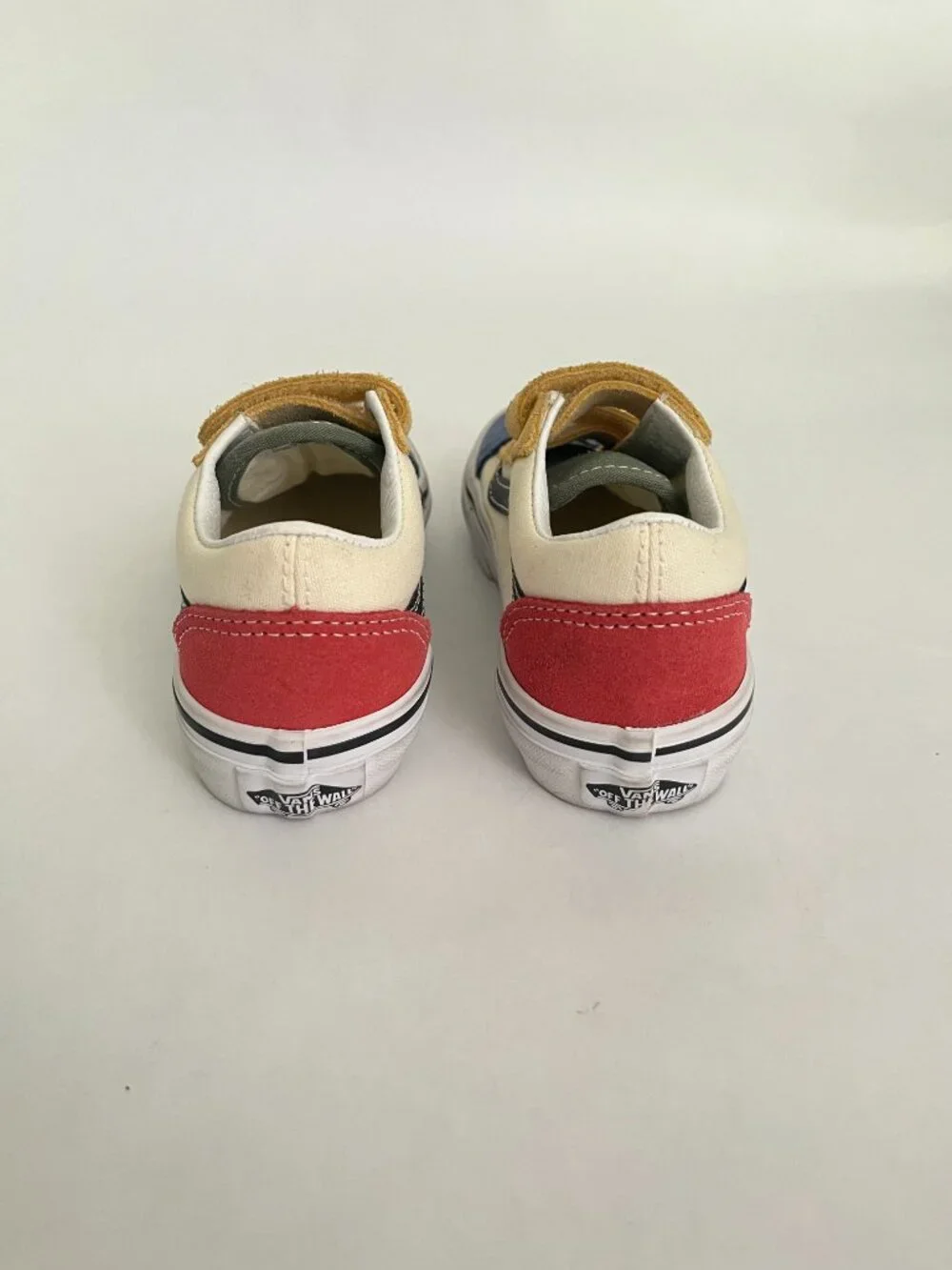 Little Kids Old Skool V Shoe Multi Color Red Blue Green Yellow Size 10.5